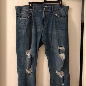 Ripped jeans